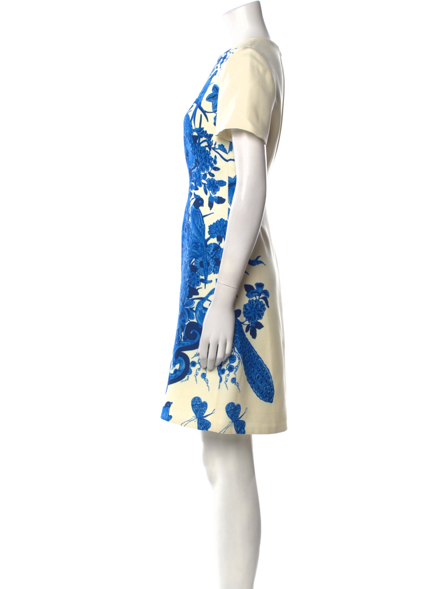 Valentino Virgin Wool Knee-Length Dress