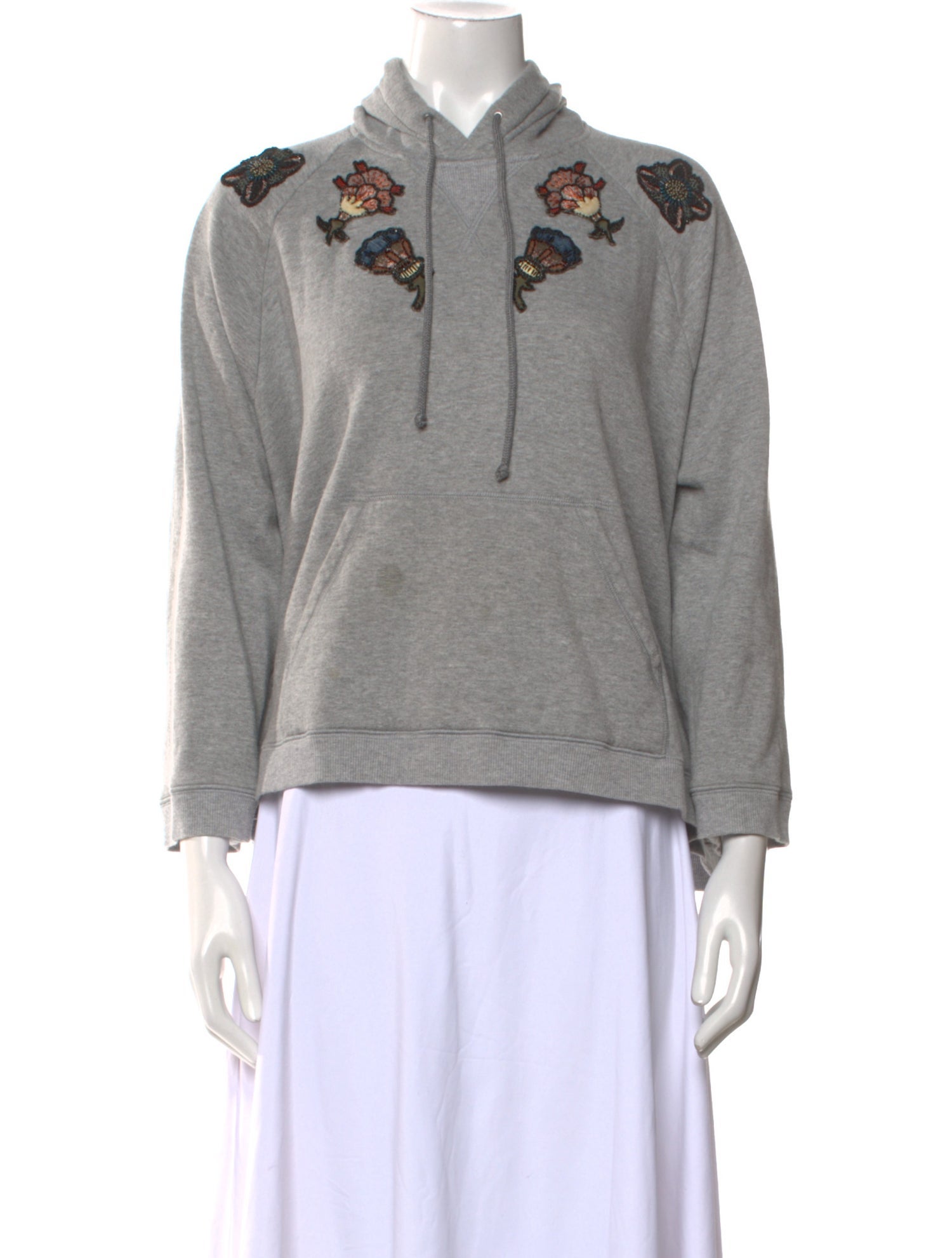 Valentino Graphic Print Mock Neck Sweatshirt