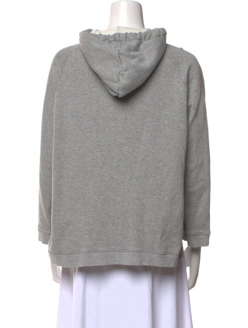 Valentino Graphic Print Mock Neck Sweatshirt