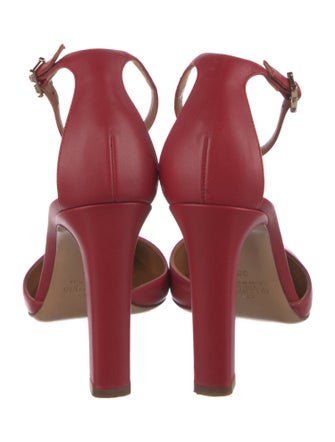 Valentino Leather D'Orsay Pumps