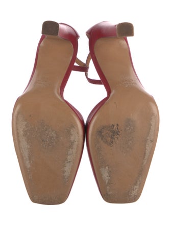 Valentino Leather D'Orsay Pumps