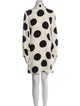 Valentino Polka Dot Print Mini Dress
