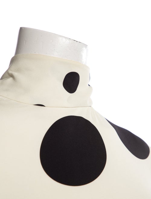 Valentino Polka Dot Print Mini Dress