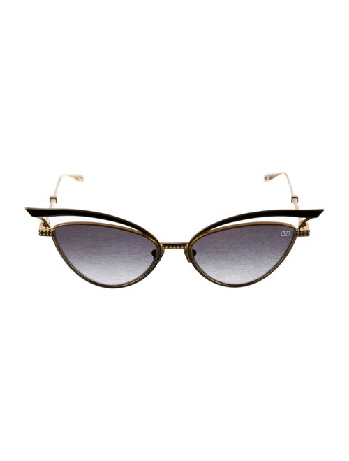 Valentino Rockstud Accents Cat-Eye Sunglasses