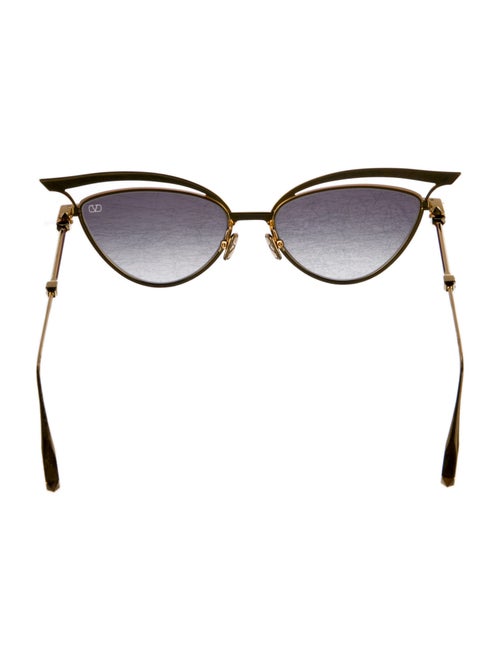 Valentino Rockstud Accents Cat-Eye Sunglasses