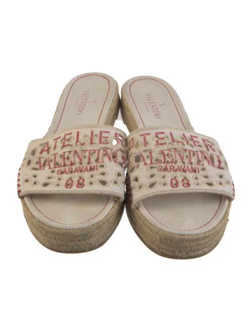 Valentino Canvas Printed Espadrilles