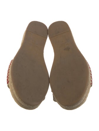 Valentino Canvas Printed Espadrilles