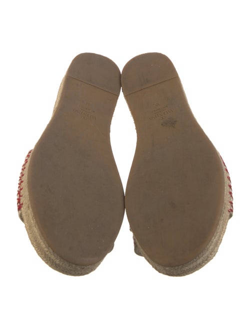 Valentino Canvas Printed Espadrilles