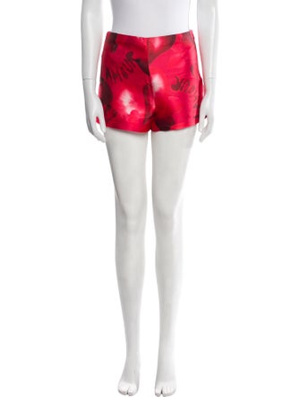 Valentino Printed Mini Shorts