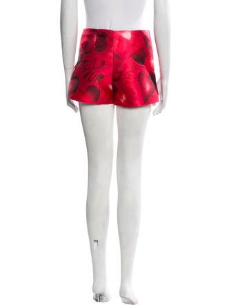 Valentino Printed Mini Shorts