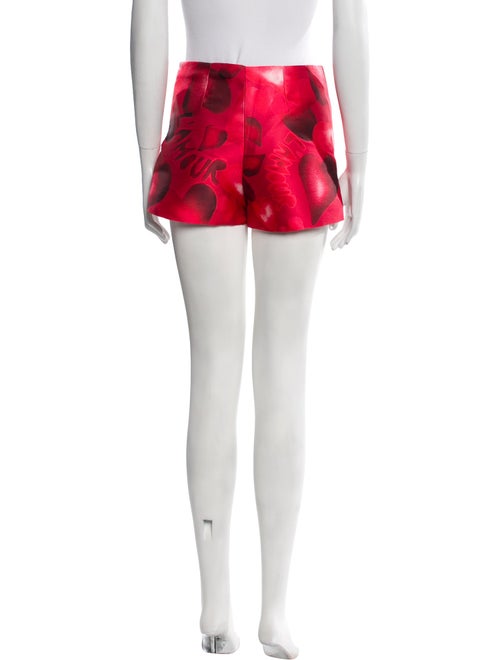 Valentino Printed Mini Shorts