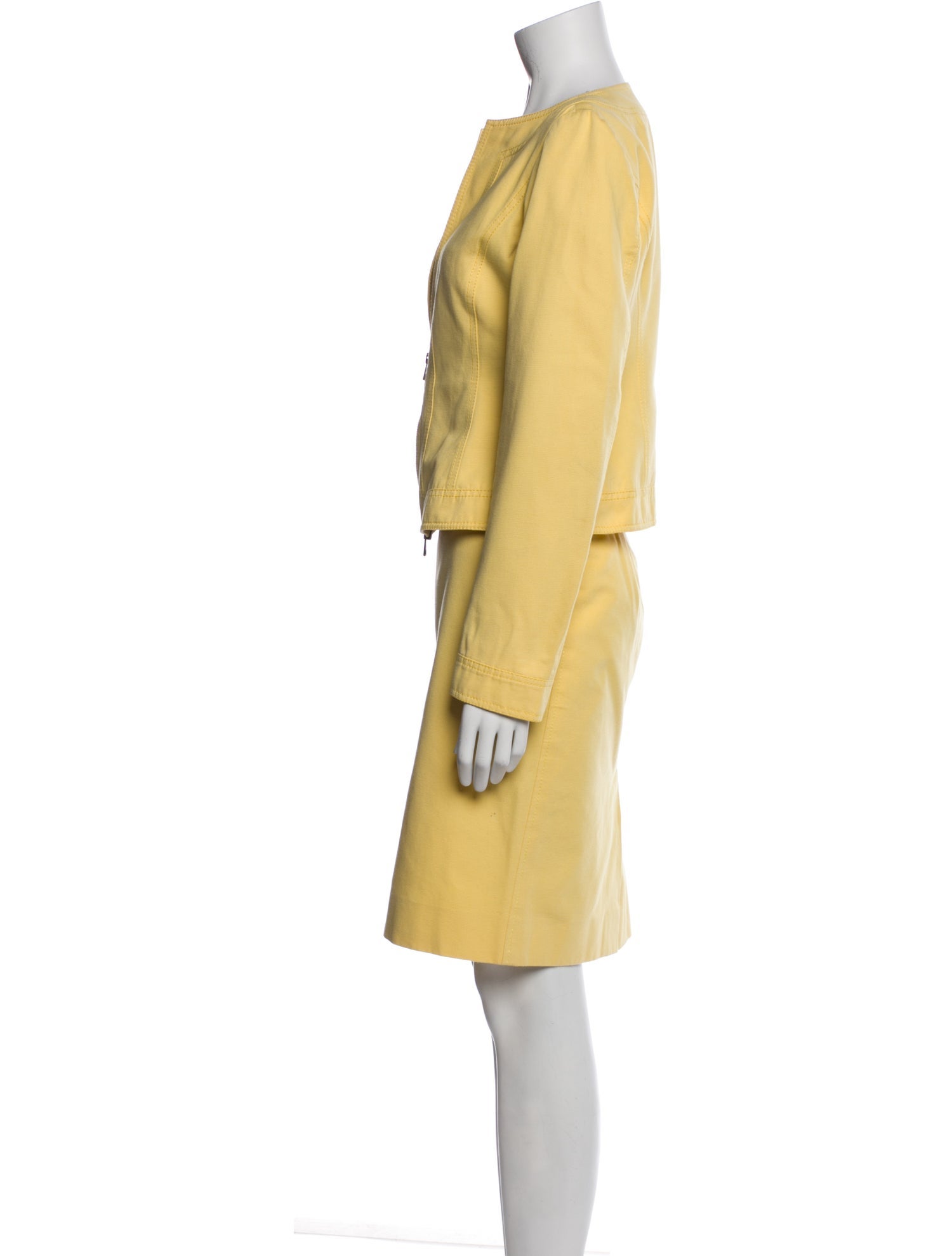 Valentino Bow Accents Skirt Set