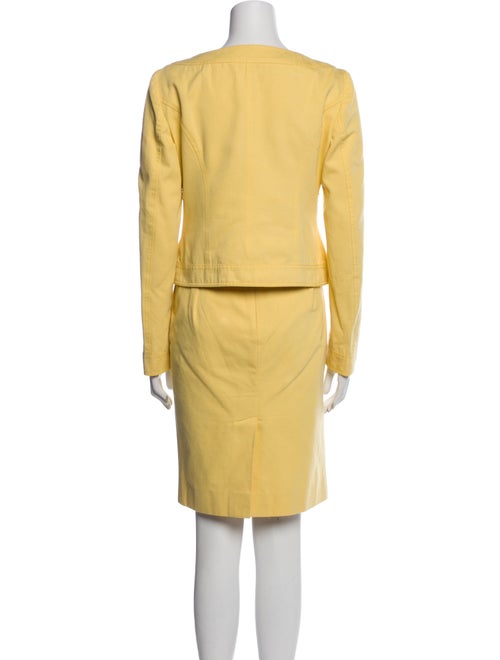 Valentino Bow Accents Skirt Set