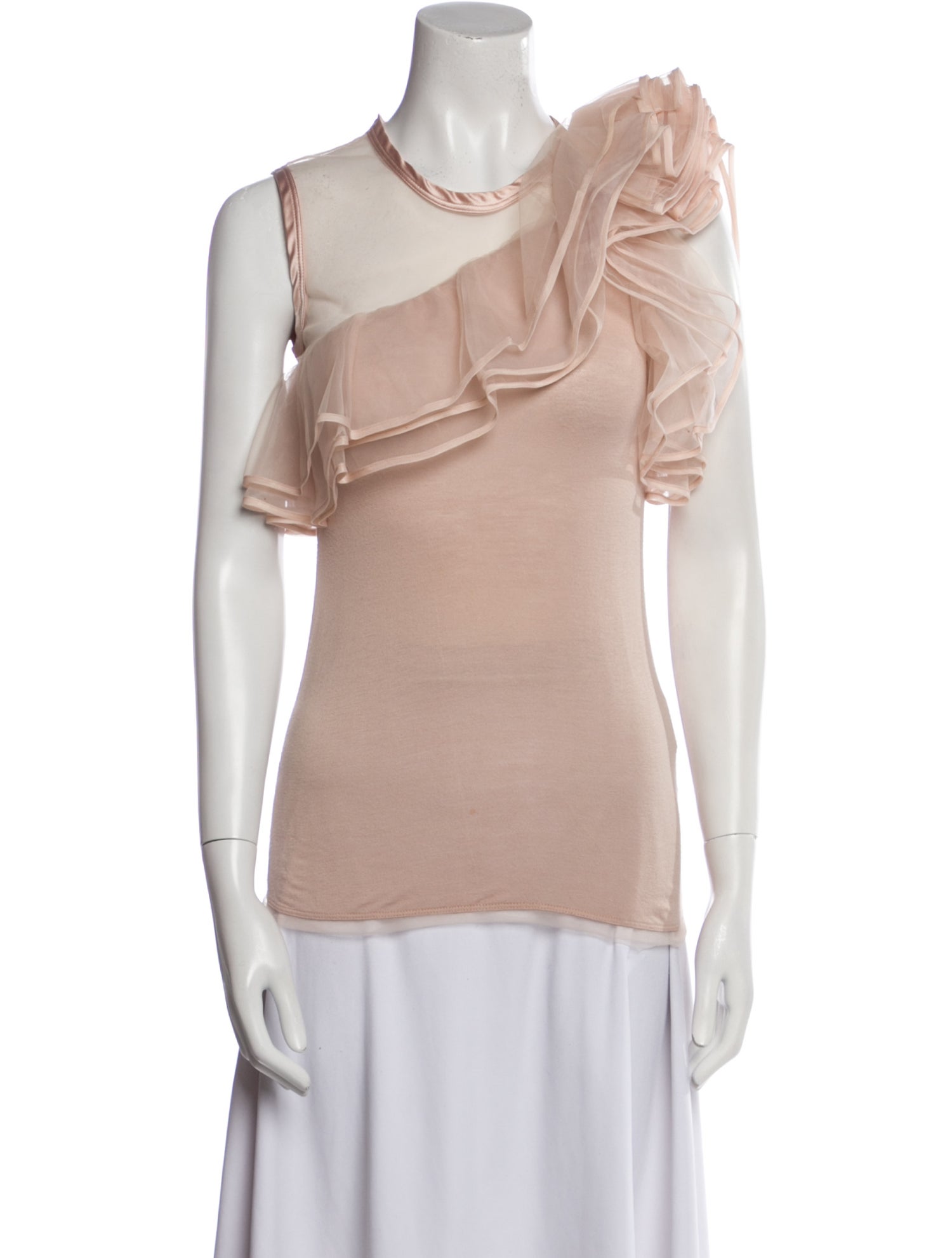 Valentino Crew Neck Short Sleeve Top