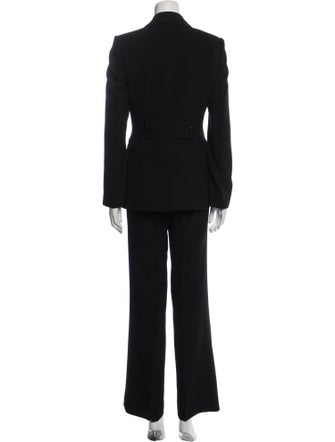 Valentino Virgin Wool Printed Pantsuit