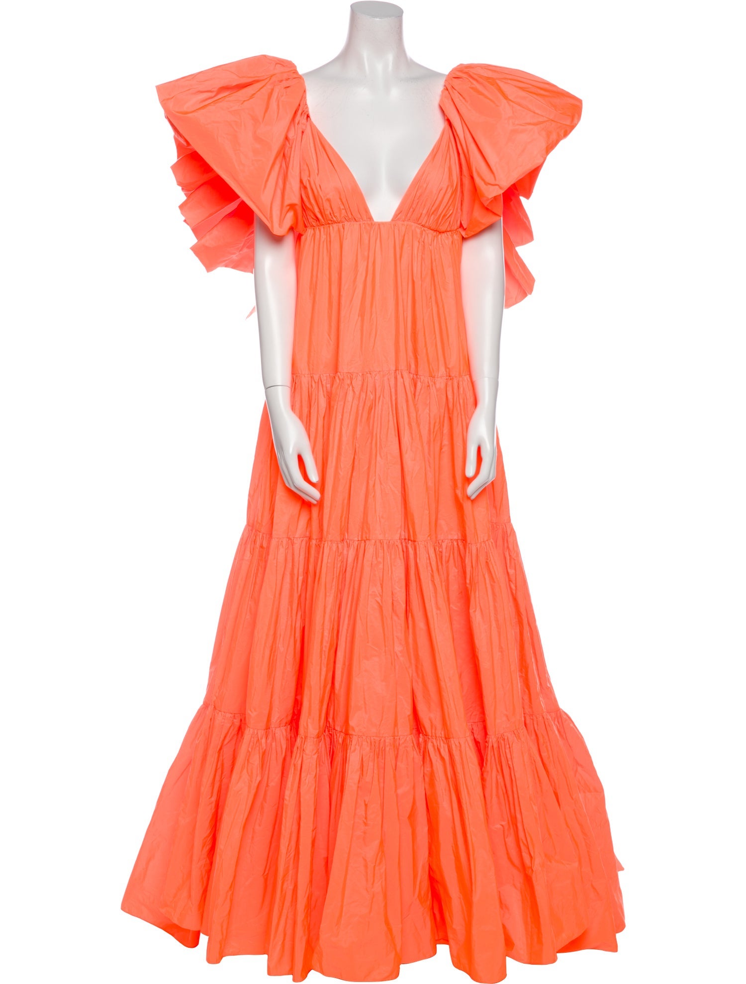 Valentino V-Neck Long Dress w/ Tags