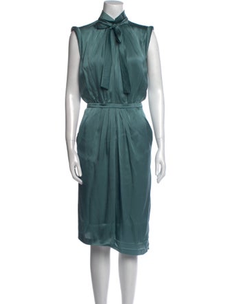 Valentino Silk Midi Length Dress