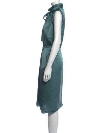 Valentino Silk Midi Length Dress