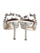 Valentino Rockstud Accents Leather Slingback Pumps