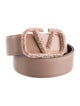 Valentino Leather Crystal Embellishments Belt