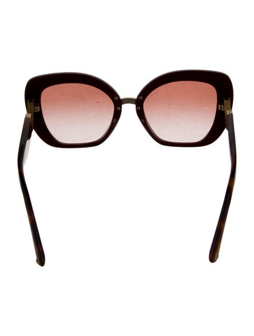 Valentino Oversize Gradient Sunglasses
