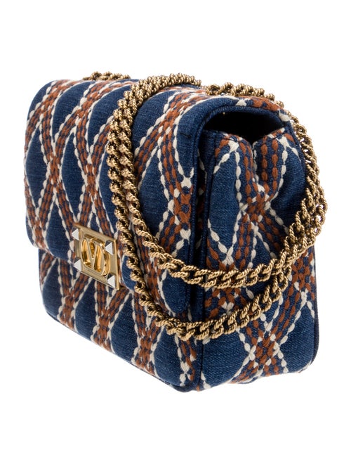 Valentino Denim Quiltie 67 Medium