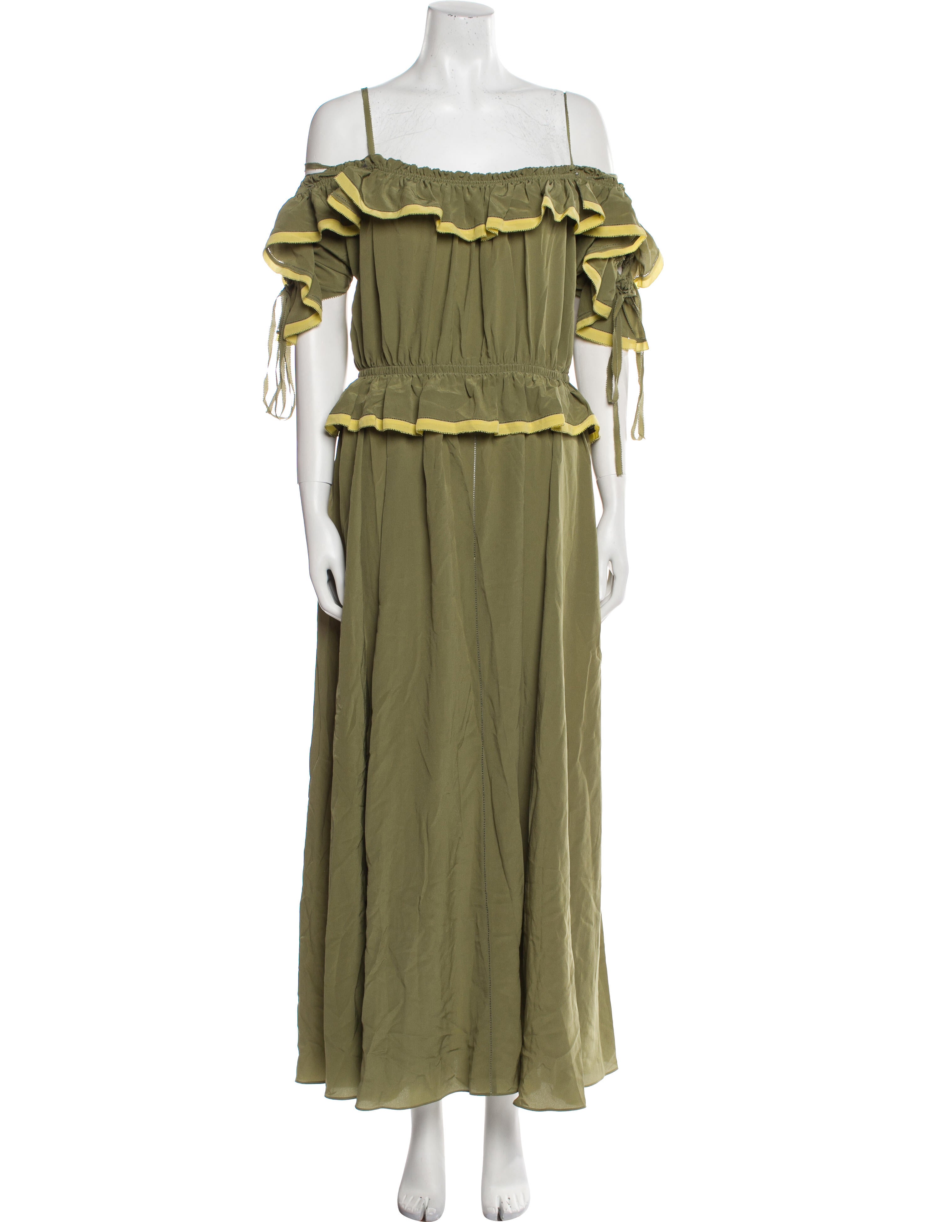 Valentino Silk Long Dress w/ Tags