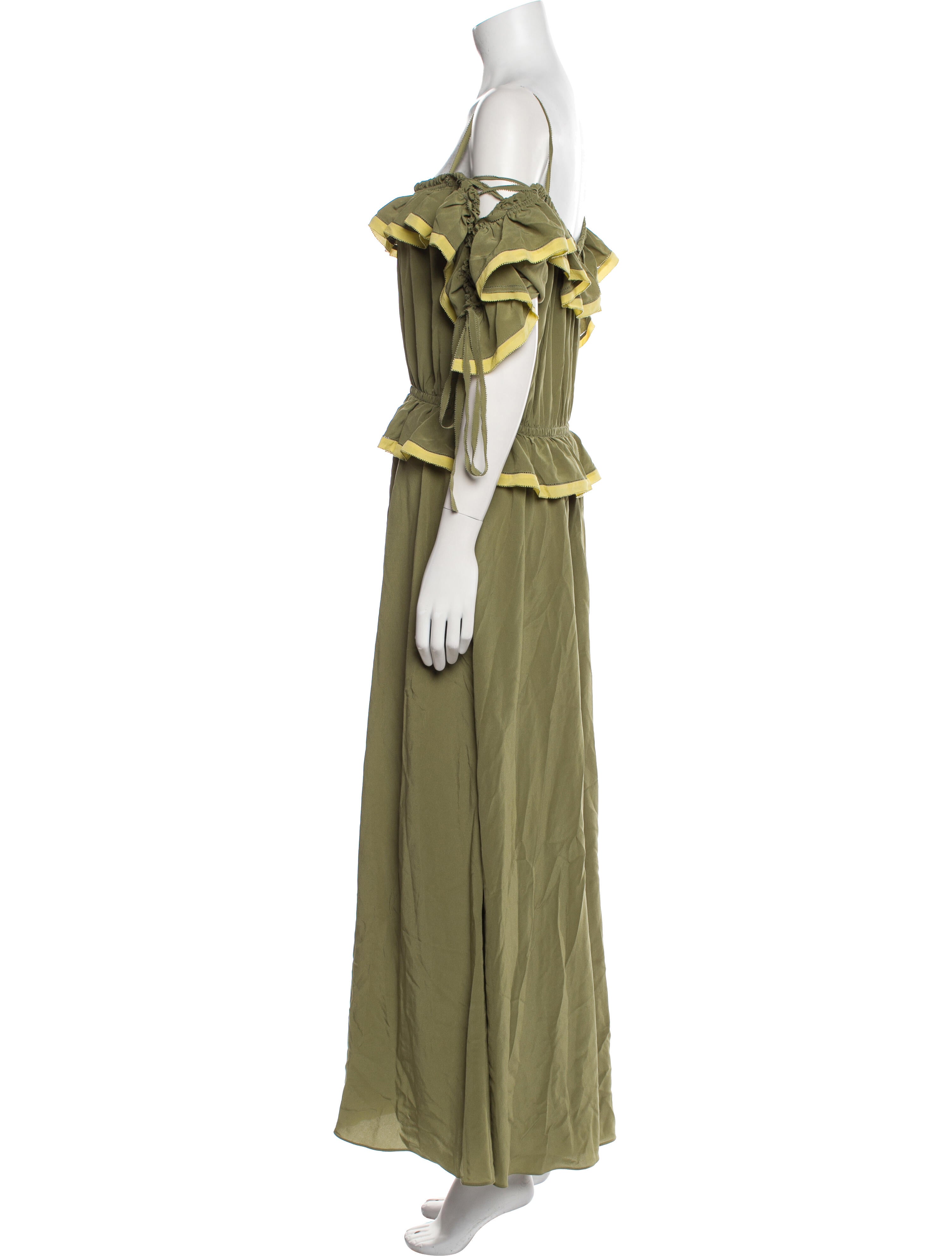 Valentino Silk Long Dress w/ Tags
