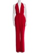 Valentino Silk V-Neck Jumpsuit
