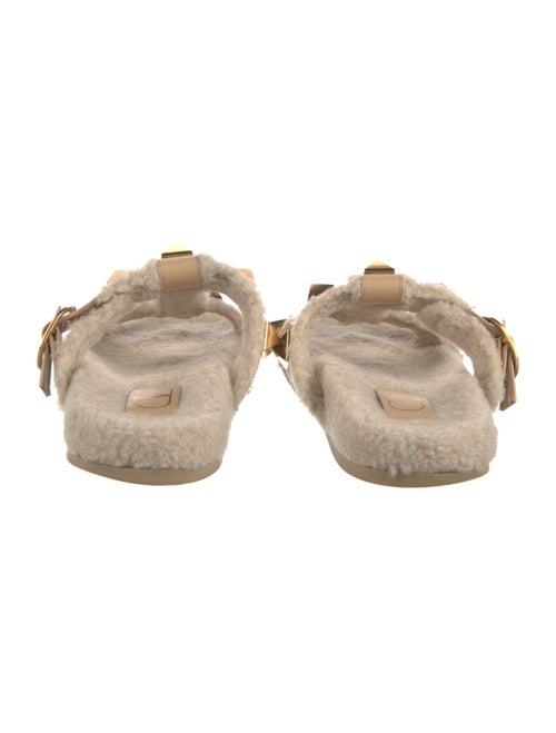 Valentino Rockstud Accents Leather Espadrilles