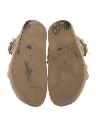 Valentino Rockstud Accents Leather Espadrilles