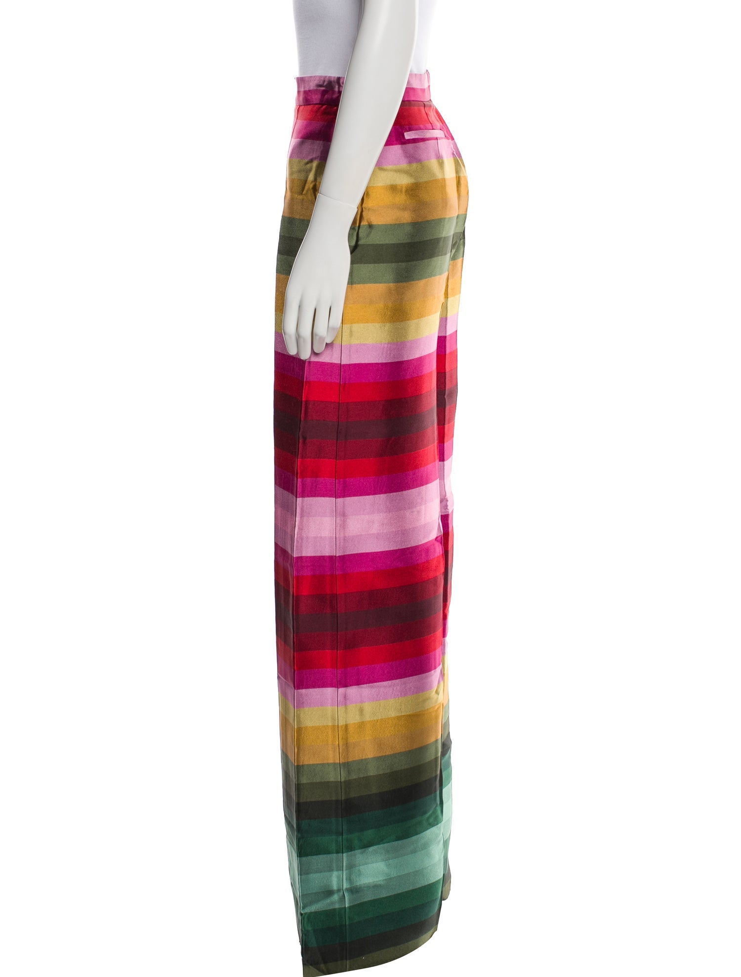 Valentino Silk Wide Leg Pants w/ Tags