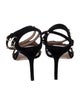Valentino Rockstud Accents Suede Sandals
