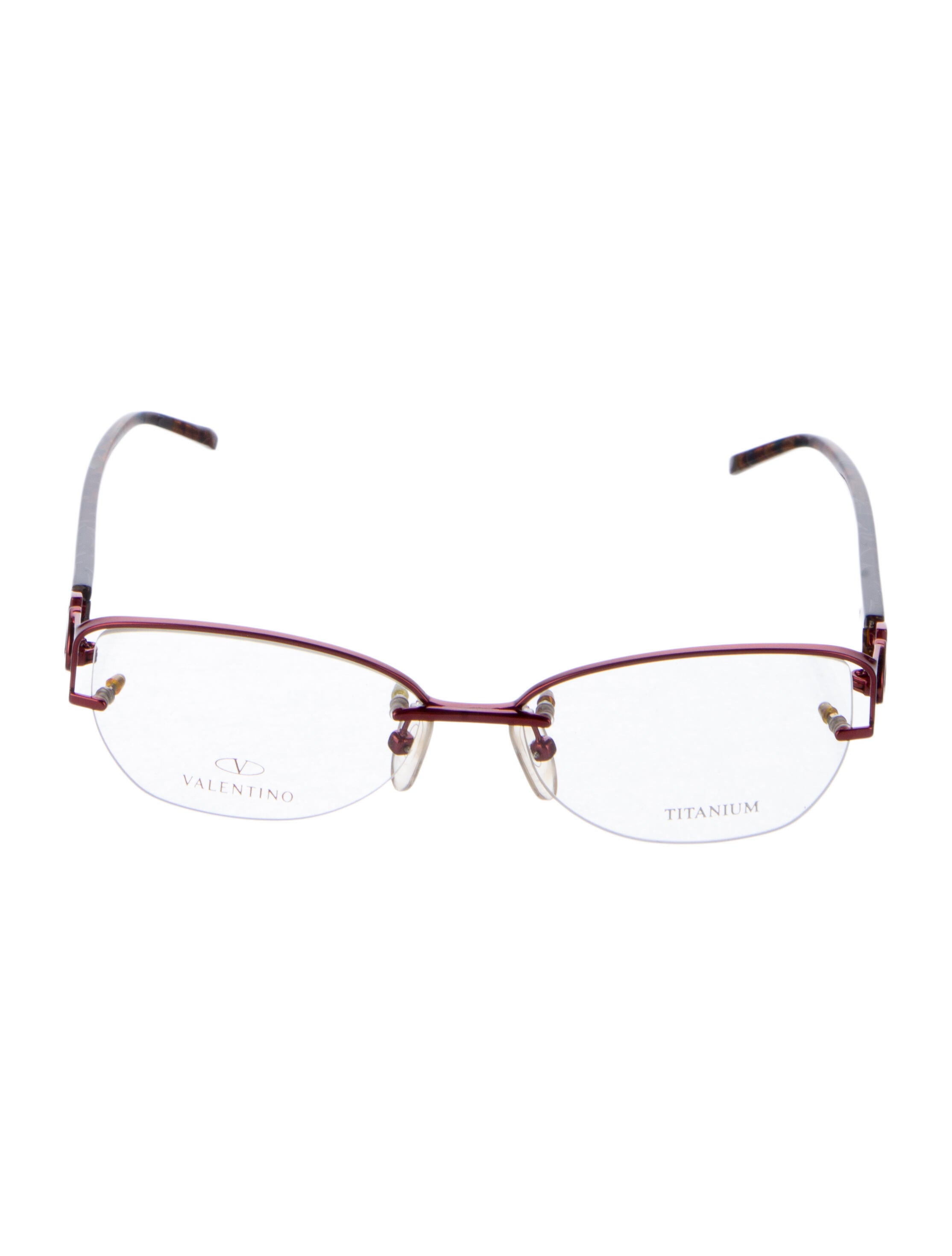 Valentino Square Eyeglasses