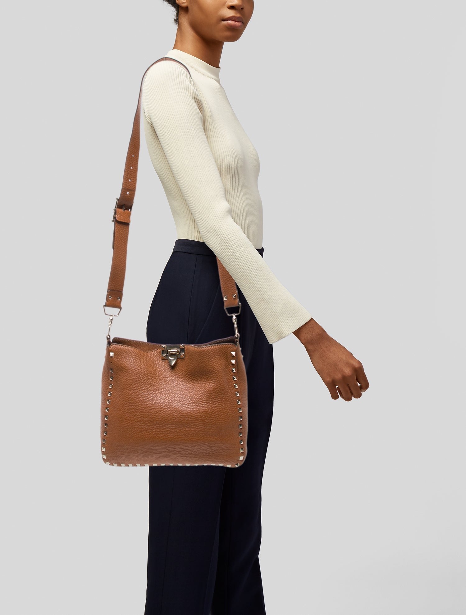 Valentino Rockstud Messenger Bag