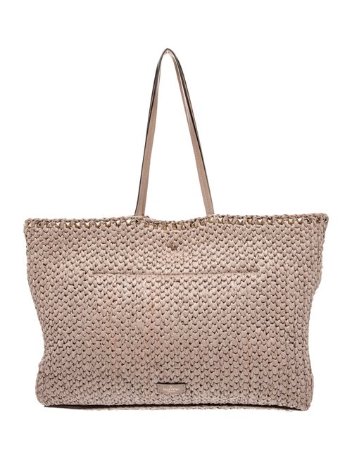 Valentino Raffia Tote