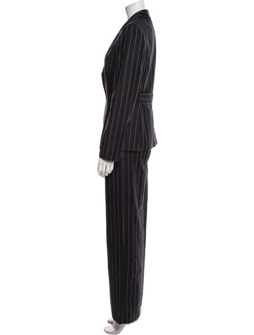 Valentino Wool Striped Pantsuit
