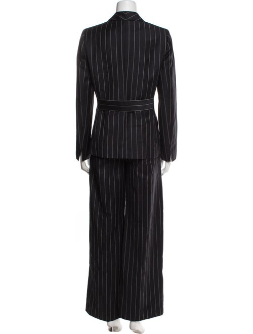 Valentino Wool Striped Pantsuit