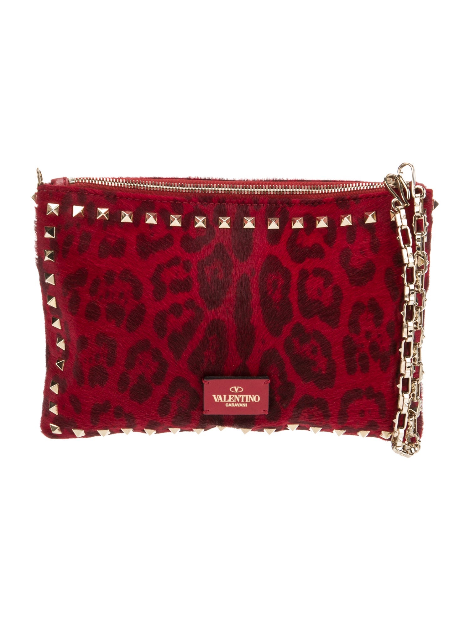 Valentino Ponyhair Clutch