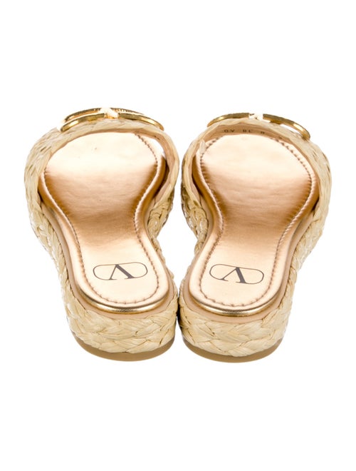 Valentino Raffia Espadrilles
