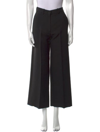 Valentino Virgin Wool Wide Leg Pants