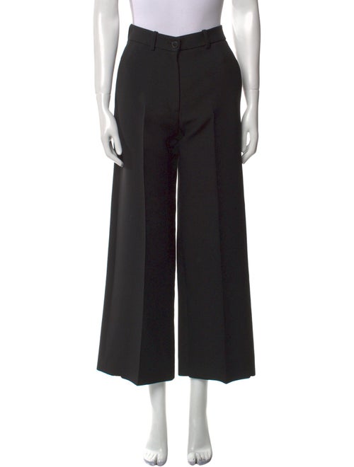 Valentino Virgin Wool Wide Leg Pants