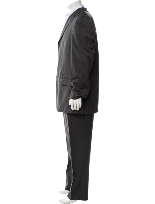 Valentino Wool Striped Two-Piece Suit