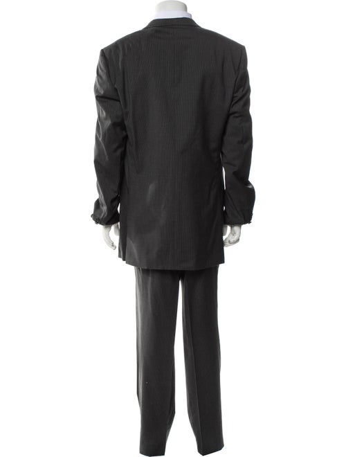 Valentino Wool Striped Two-Piece Suit