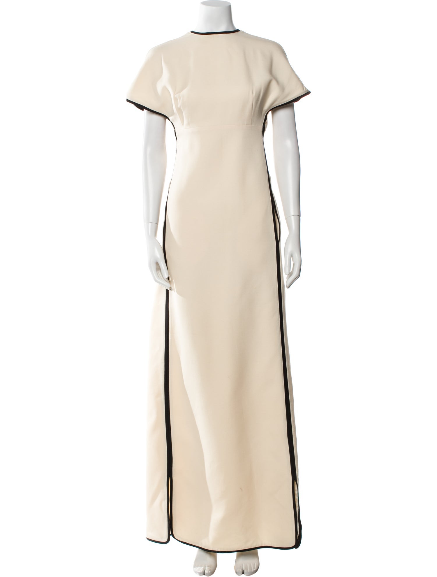 Valentino Virgin Wool Long Dress