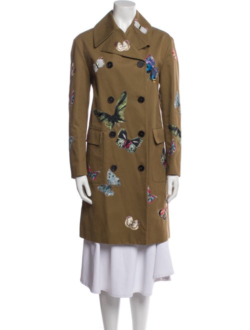 Valentino Printed Trench Coat