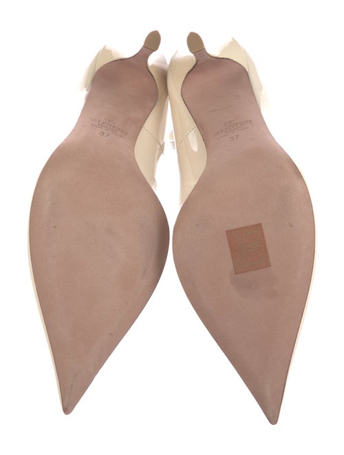 Valentino Rockstud Accents Patent Leather Pumps