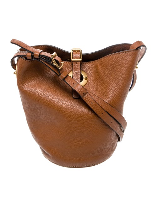 Valentino Leather Bucket Bag