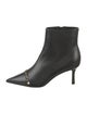 Valentino Rockstud Accents Leather Boots