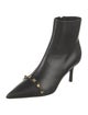 Valentino Rockstud Accents Leather Boots